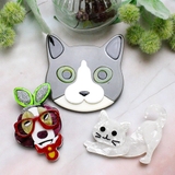 ブローチ レディース 猫 | lunolumo | 詳細画像1 