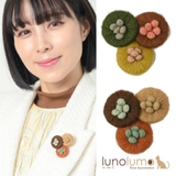 ブローチ 刺繍 アクリル | lunolumo | 詳細画像1 
