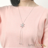 ネックレス レディース 雪の結晶 | lunolumo | 詳細画像1