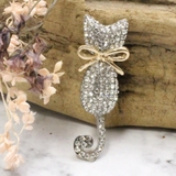 ブローチ レディース 猫 | lunolumo | 詳細画像1 