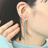 ピアス レディース ラインストーン | lunolumo | 詳細画像3