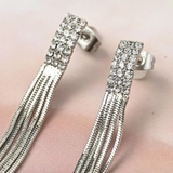 ピアス レディース ラインストーン | lunolumo | 詳細画像5