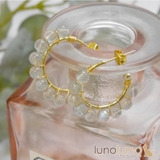 ピアス フープ レディース | lunolumo | 詳細画像1