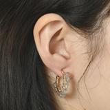 ピアス フープ レディース | lunolumo | 詳細画像3