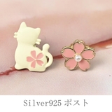 ピアス レディース 猫 | lunolumo | 詳細画像4 