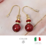 ベネチアングラスピアス ベネチアンガラス ピアス | lunolumo | 詳細画像4