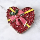 クリスマス ブローチ ハート | lunolumo | 詳細画像4 