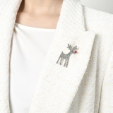 クリスマス ブローチ トナカイ | lunolumo | 詳細画像3 