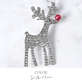 クリスマス ブローチ トナカイ | lunolumo | 詳細画像4 