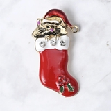 クリスマス ブローチ 猫 | lunolumo | 詳細画像4 