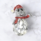 クリスマス ブローチ ゆきだるま | lunolumo | 詳細画像4 