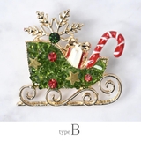 クリスマス ブローチ クリスマスツリー | lunolumo | 詳細画像7 