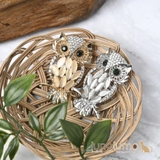 ブローチ レディース ふくろう | lunolumo | 詳細画像1 