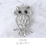 ブローチ レディース ふくろう | lunolumo | 詳細画像4 