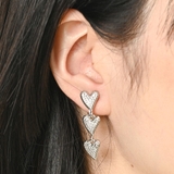 イヤリング レディース ハート | lunolumo | 詳細画像3