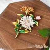 ブローチ レディース 花 | lunolumo | 詳細画像1 