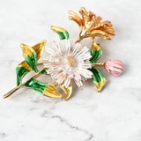 ブローチ レディース 花 | lunolumo | 詳細画像5 