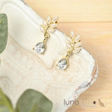 ピアス レディース 葉っぱ | lunolumo | 詳細画像1