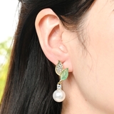 ピアス レディース 葉っぱ | lunolumo | 詳細画像3