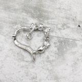 ブローチ レディース ハート | lunolumo | 詳細画像4 