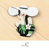 ブローチ レディース 女の子 | lunolumo | 詳細画像12 