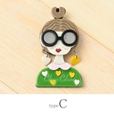 ブローチ レディース 女の子 | lunolumo | 詳細画像10 