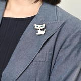 ブローチ レディース 猫 | lunolumo | 詳細画像3 