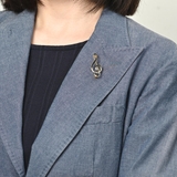 ブローチ レディース ト音記号 | lunolumo | 詳細画像3 