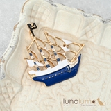 ブローチ レディース 船 | lunolumo | 詳細画像1 