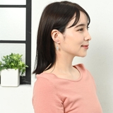 ピアス レディース ラインストーン | lunolumo | 詳細画像2 