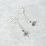 ピアス レディース ラインストーン | lunolumo | 詳細画像6 