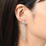 ピアス レディース ラインストーン | lunolumo | 詳細画像3 