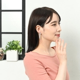 ピアス レディース ラインストーン | lunolumo | 詳細画像2 