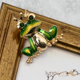 ブローチ レディース カエル | lunolumo | 詳細画像1 