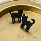 ピアス レディース 猫 | lunolumo | 詳細画像1 