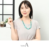 ネックレス レディース ターコイズカラー | lunolumo | 詳細画像2 