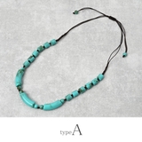 ネックレス レディース ターコイズカラー | lunolumo | 詳細画像4 