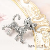 ブローチ レディース 猫 | lunolumo | 詳細画像1 