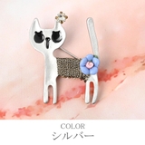 ブローチ レディース 猫 | lunolumo | 詳細画像4 
