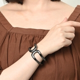 ブレスレット レディース ブラック | lunolumo | 詳細画像3