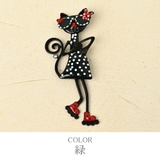 ブローチ レディース 猫 | lunolumo | 詳細画像4 