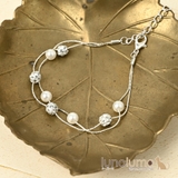 ブレスレット レディース パヴェ | lunolumo | 詳細画像1