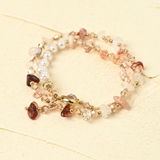 ブレスレット レディース クリスタルガラス | lunolumo | 詳細画像6