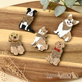 ブローチ レディース 犬 | lunolumo | 詳細画像1