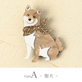 ブローチ レディース 犬 | lunolumo | 詳細画像4