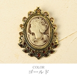 ブローチ レディース カメオ | lunolumo | 詳細画像5 