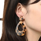 イヤリング レディース べっ甲柄 | lunolumo | 詳細画像3 