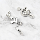 イヤリング レディース 音符 | lunolumo | 詳細画像8 