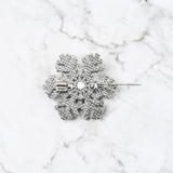 クリスマス ブローチ 雪の結晶 | lunolumo | 詳細画像7 