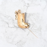 クリスマス ブローチ サンタブーツ | lunolumo | 詳細画像6 